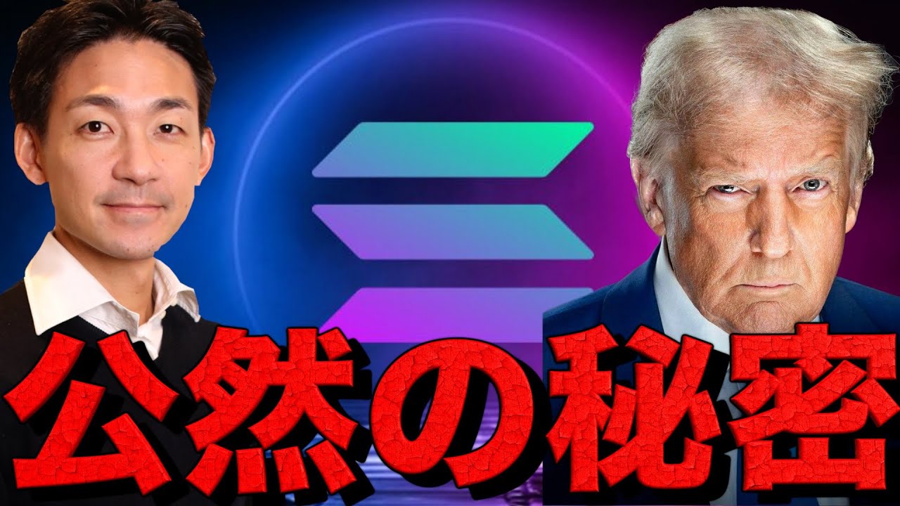 トランプ砲炸裂で仮想通貨市場は大荒れ。2025年はSOLの年!
