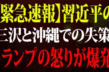【速報】習近平の三沢と沖縄での失策！トランプ大統領は早速衝撃のニュースを発表した！自衛隊は早速、米国とEUから大量の武器を次々と受け取！中国パニック！