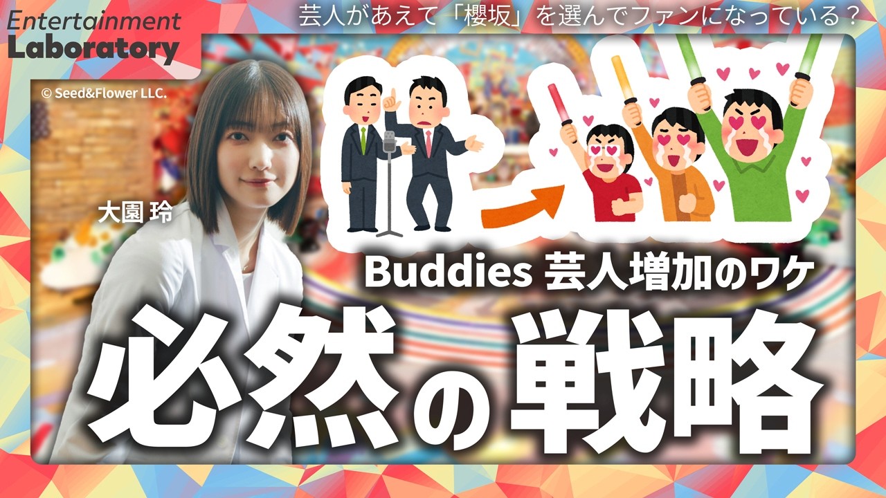 【大園玲】なぜ櫻坂46は共演芸人から愛されるのか?人気急上昇の裏側に迫る!【広告・TV】