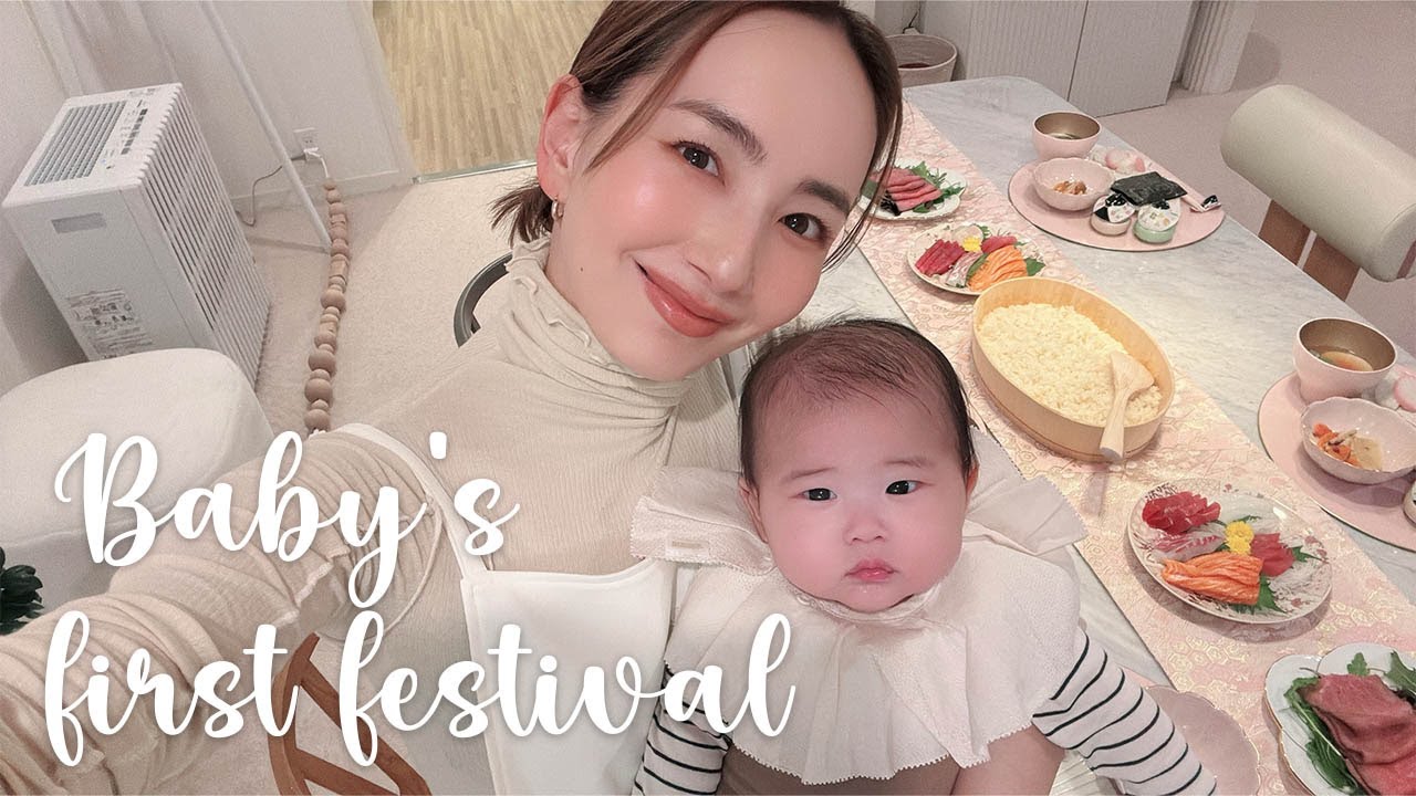 【初節句】娘のひな祭りのお祝いをしました!