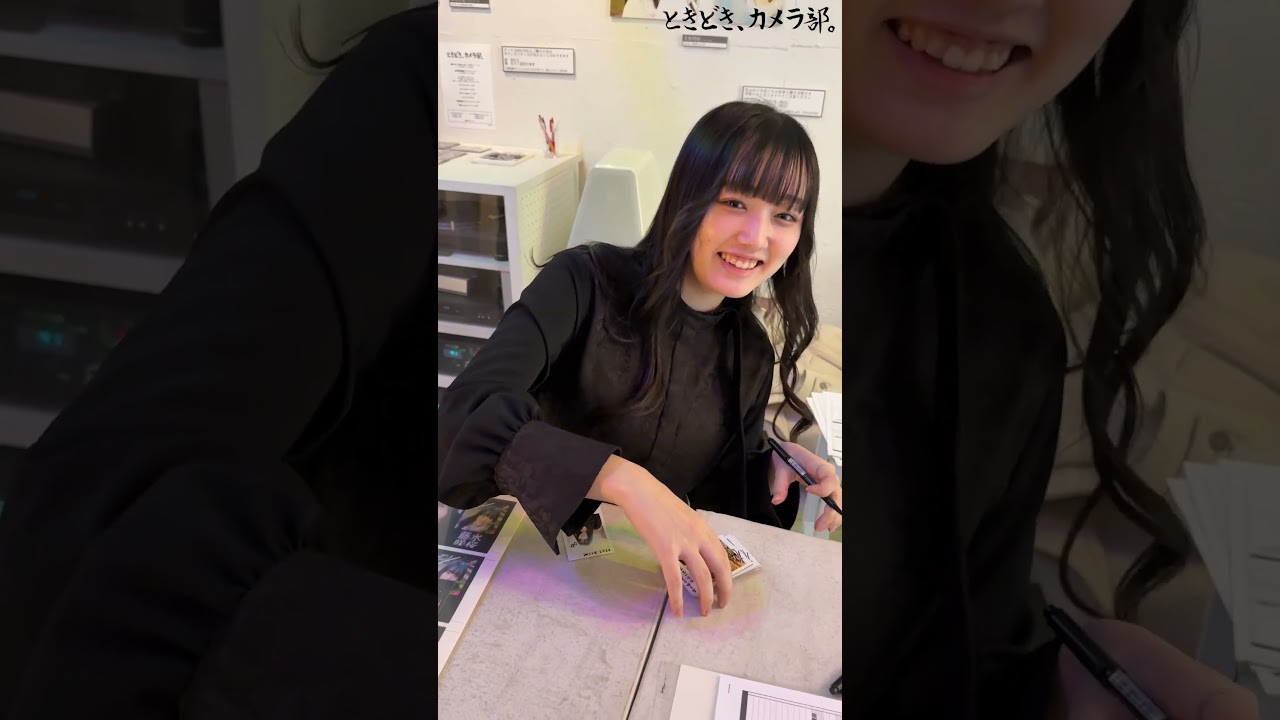 【ショート】『ときどき、カメラ部。写真展 in 清里』グッズのランダムチェキ発売【カメラ女子】