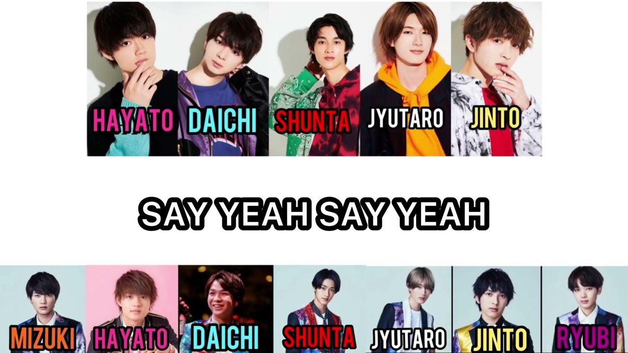 SAY YEAH M!LK 歌詞割