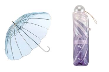 Wpc.「貝殻シルエット」のビニール傘で“気分はマーメイド”、パール添えた折りたたみ傘も - Fashion Press
