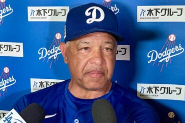 頭部直撃は「ぞっとする瞬間」　ロバーツ監督、25歳に不安「今後どうなるか」 | Full-Count
