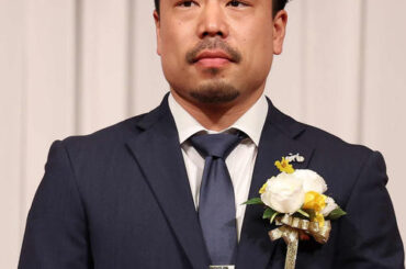 最優秀選手賞を受賞した古性（撮影・丹羽敏通）