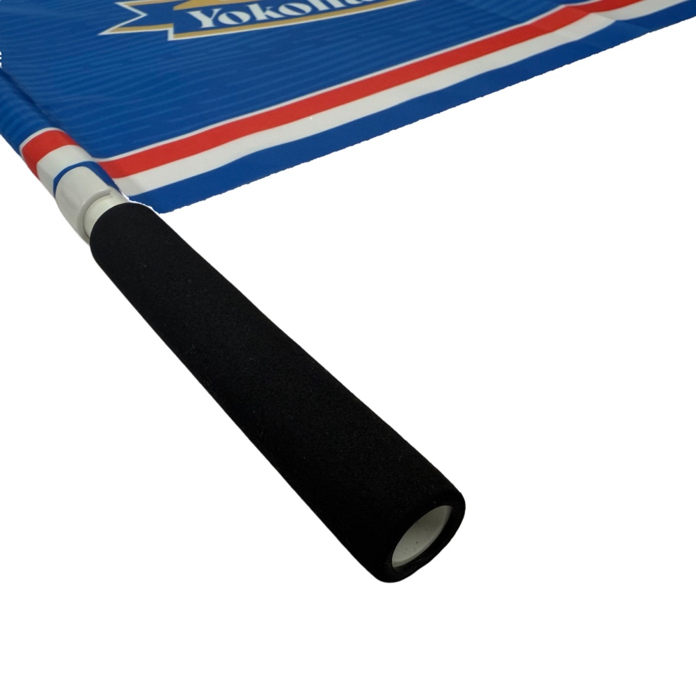 グリップ付きフラッグ＜ウェーブ＞