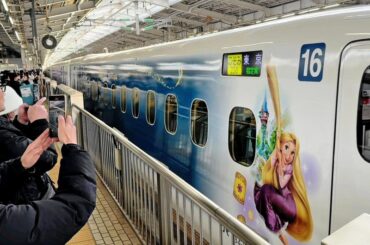 東京ディズニーシー新エリア描いた新幹線が運行開始 新大阪－東京間を1日1～2往復|経済ニュース - 神戸新聞NEXT