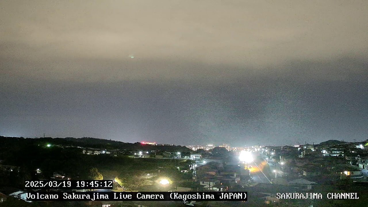 【絶景LIVE】桜島ライブカメラ(噴火・空雲・朝焼け・星空) live camera volcano-Sakurajima ,Kagoshima,Japan