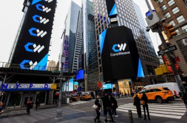 ＡＩ向けクラウドのコアウィーブ、ＩＰＯ価格2.5％下回る苦しい船出 - Bloomberg