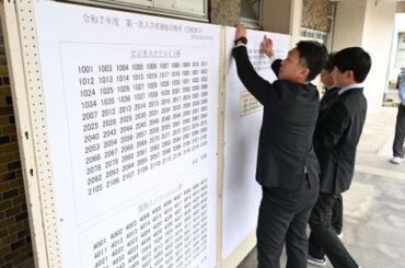 県独自？受験生への配慮が裏目…不合格の事前通知なく合格発表見たら「受験番号がない」 中3生の指摘で発覚、甲南高が内示ミス - 南日本新聞