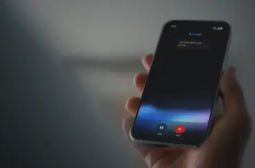 Google Pixel 9 の Gemini アプリで Gemini Live を使用するシーンの画像