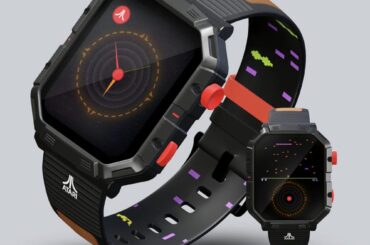 アタリゲームがプレイできる1万円スマートウォッチがアタリから登場！【Atari 2600 My Play Watch】