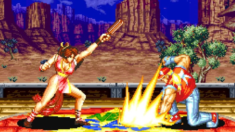 『餓狼伝説 City of the Wolves』の“不知火舞”は、誰に対しても十分渡り合えるオールラウンダーなキャラだった
_003