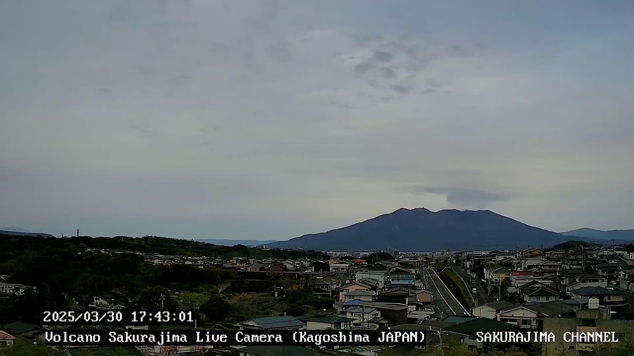 【絶景LIVE】桜島ライブカメラ(噴火・空雲・朝焼け・星空) live camera volcano-Sakurajima ,Kagoshima,Japan