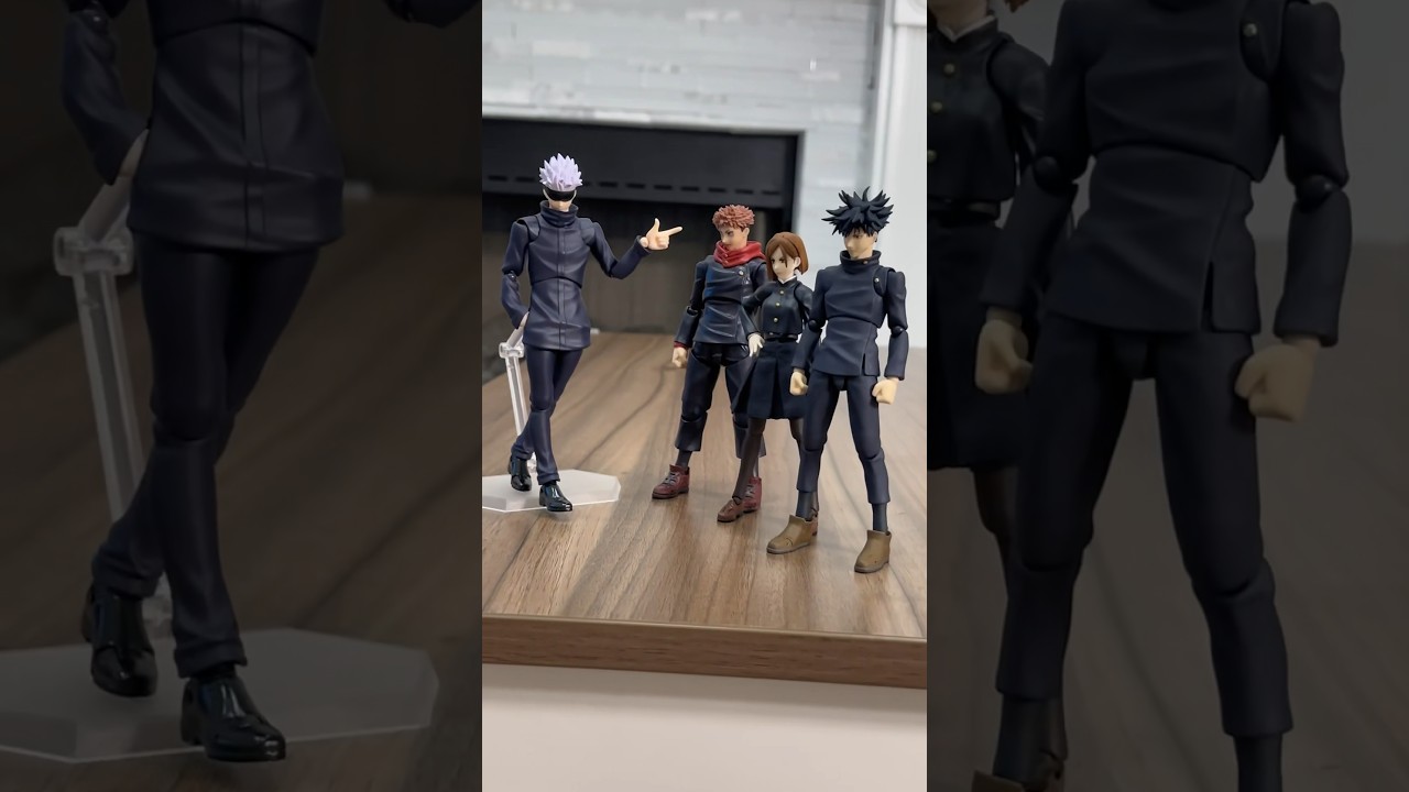 Who is Gojo’s favorite student? 😂 #actionfigures #jujutsukaisen #gojo #megumi #jjk #meme #funny