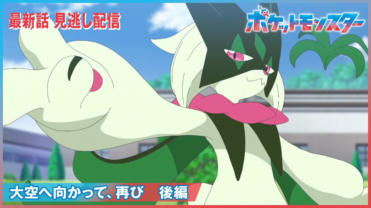 【公式】アニメ「ポケットモンスター」第91話「大空へ向かって、再び(後編)」(見逃し配信)