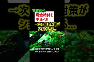 石破首相「5万円の現金給付は中止」!? →次の経済対策がショボすぎる…