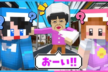 また変なおばちゃんがやってきた😥😓【 マイクラ / Minecraft  】