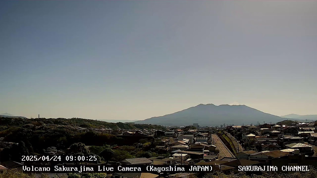 【絶景LIVE】桜島ライブカメラ(噴火・空雲・朝焼け・星空)Sakurajima Volcano Live Camera
