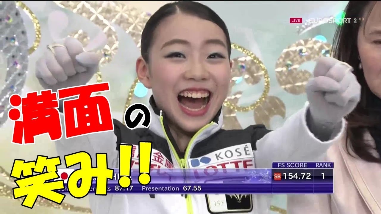 【フィギュアスケート】紀平梨花、2本のトリプルアクセスを決めてNHK杯優勝!!