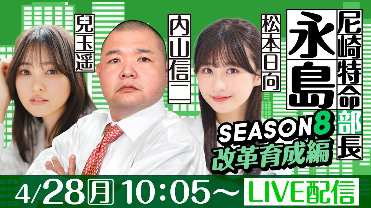 尼崎特命部長永島 SEASON8 改革育成編 第17話 【デイリースポーツ杯争奪第36回ささはら賞競走/4日目】内山信二&兒玉遥&松本日向