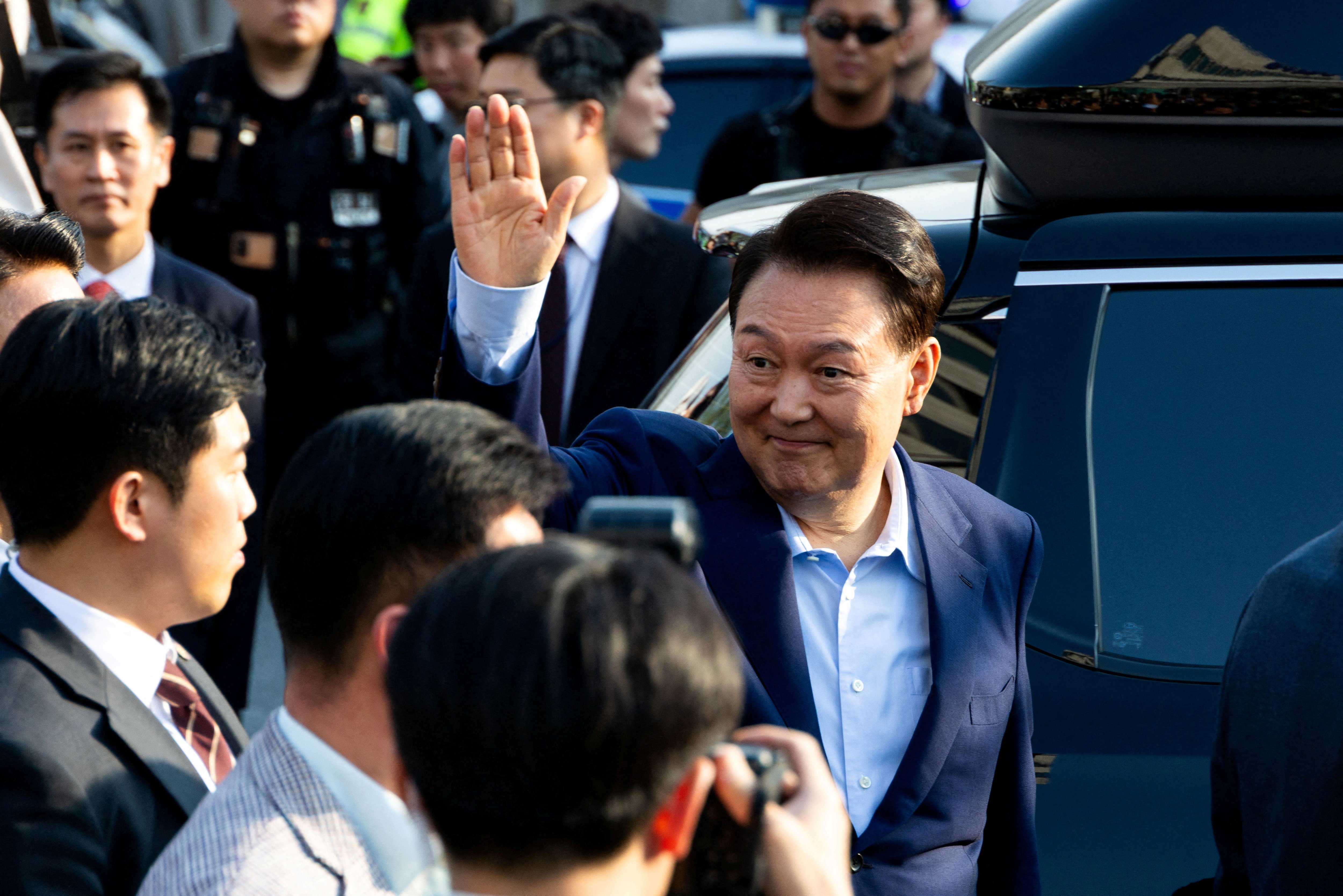 韓国前大統領、内乱罪初公判で起訴内容否認　「クーデターでない」