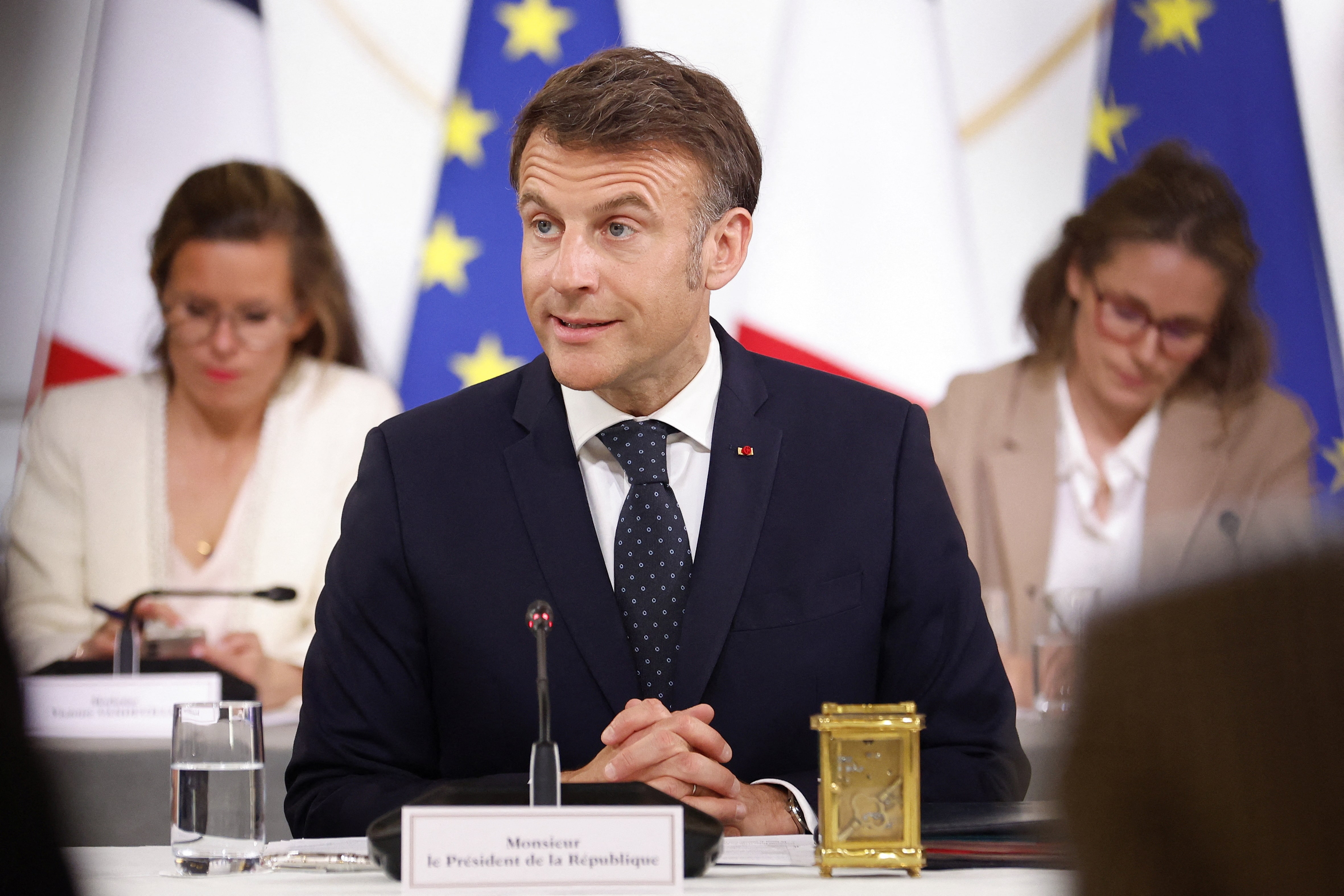 米関税「根拠ない」、欧州企業は対米投資中止を＝仏大統領