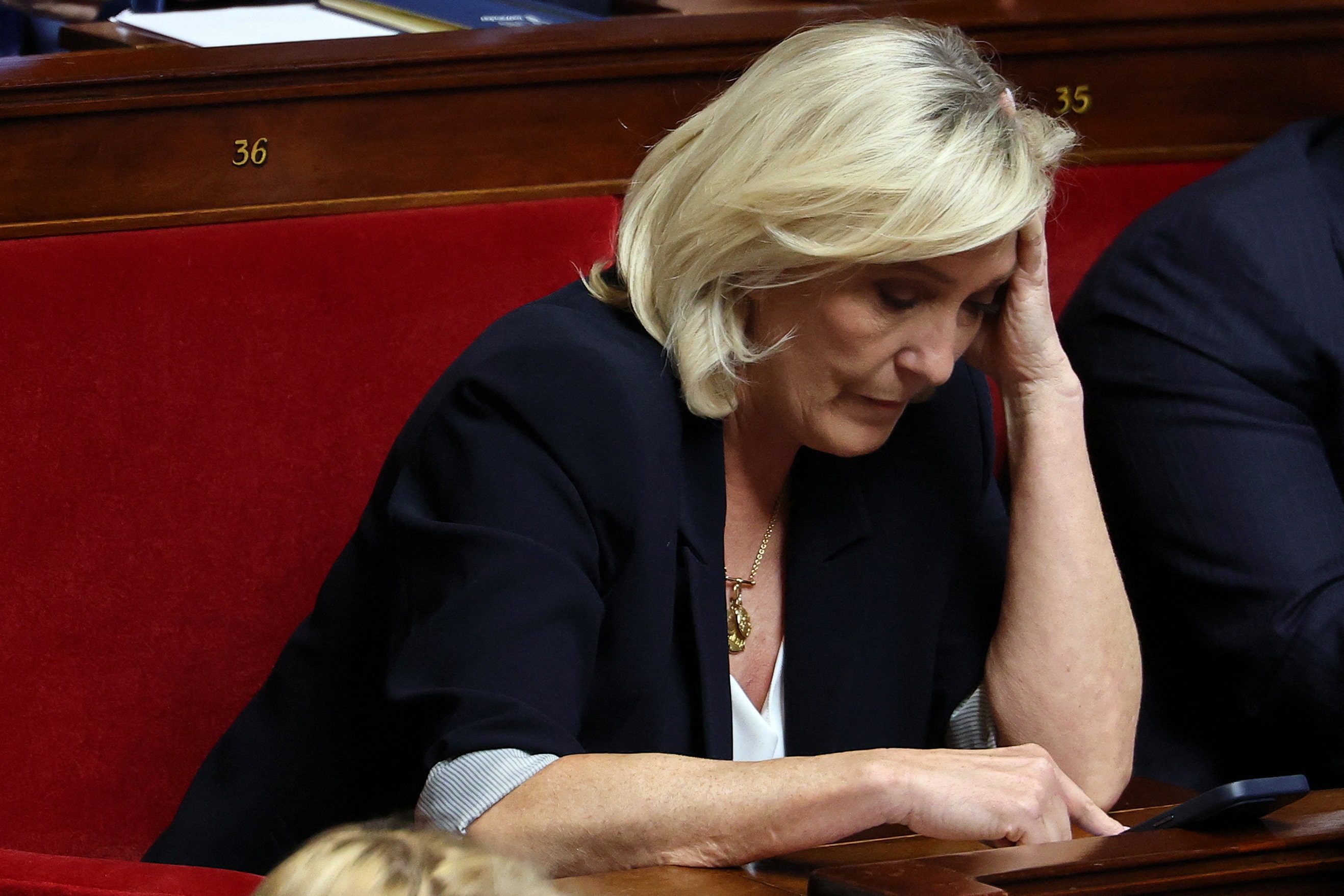 トランプ氏、有罪判決のルペン氏にエール　「仏にとって非常に悪い」