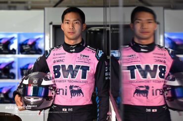 2025年F1第3戦日本GP FP1で好走した平川亮（BWTアルピーヌF1）