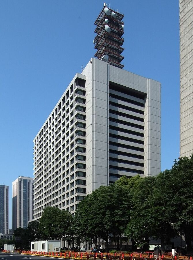 霞が関にある中央合同庁舎第2号館
