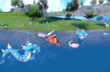 スイッチ2でグラフィック向上の『ポケモンSV』、たった2枚の公式スクショを比較。水面や草むらがよりリアルに - インサイド
