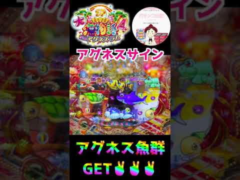 【大海物語4 with アグネス・ラム 実践】ラウンド最後にアグンスサイン!? #shorts #大海4アグネスラム #パチンコ実践 #アグネスラム