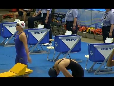 Swim 藤本紗綾 (200m 平泳ぎ 予選) 日本選手権競泳2012-406