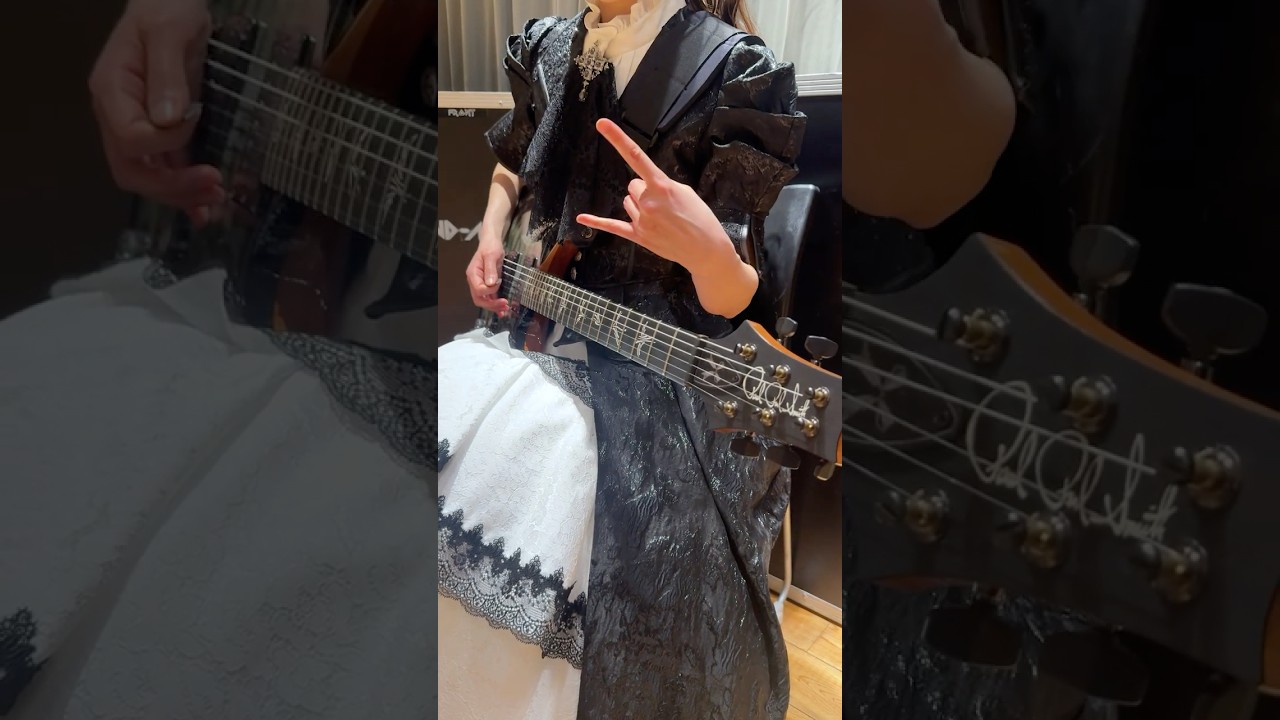 BAND-MAID / Ready to Rock (Official Cover #RtR弾いてみた by KANAMI) TVアニメ「ロックは淑女の嗜みでして」オープニングテーマソング