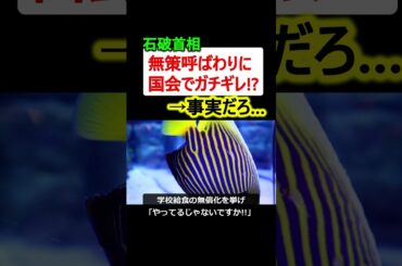 【は?】石破首相、「無策」批判にブチギレ!? →事実だろ…