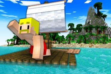 無人島から脱出せよ！【マイクラ】