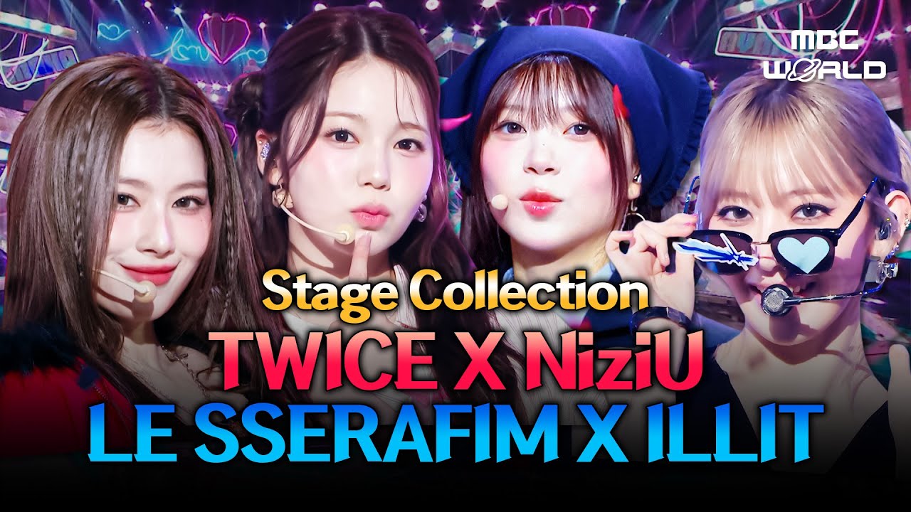 Adorable and Energetic✨ Global Concept Queens! #TWICE #NiziU #LE_SSERAFIM #ILLIT | Show! MusicCore