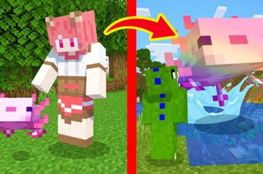 ウーパールーパーを育ててみた！？【マイクラ統合版】
