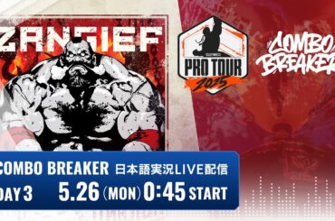 【日本語実況】COMBO BREAKER - Day3「CAPCOM Pro Tour 2025 Premier」