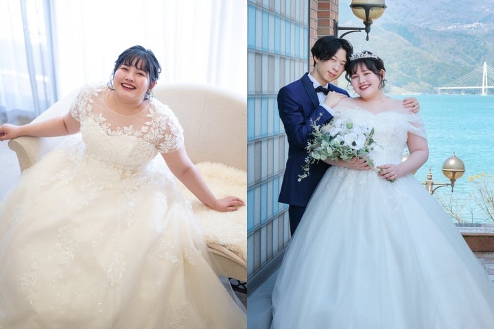 カーヴィ ウエディングのドレス