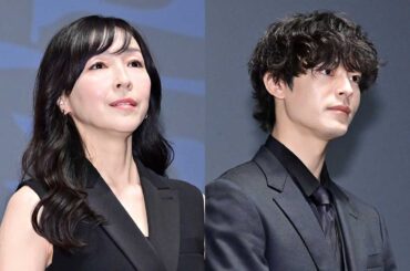 麻生久美子（左）、塩野瑛久【写真：ENCOUNT編集部】