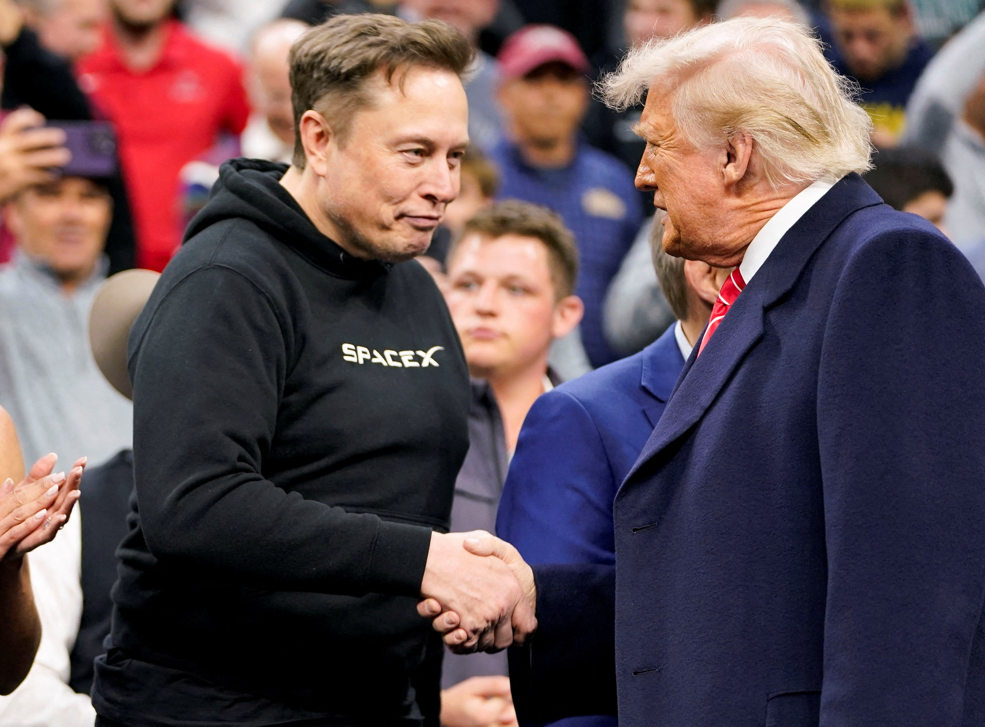 トランプ氏、政権去るマスク氏を「素晴らしい」と称賛　共同会見へ