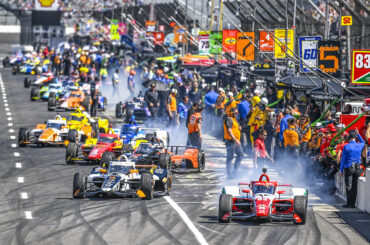 【インディ500決勝直前】佐藤琢磨、最前列から3度目の勝利へ。難バランスの初ハイブリッドがカギに