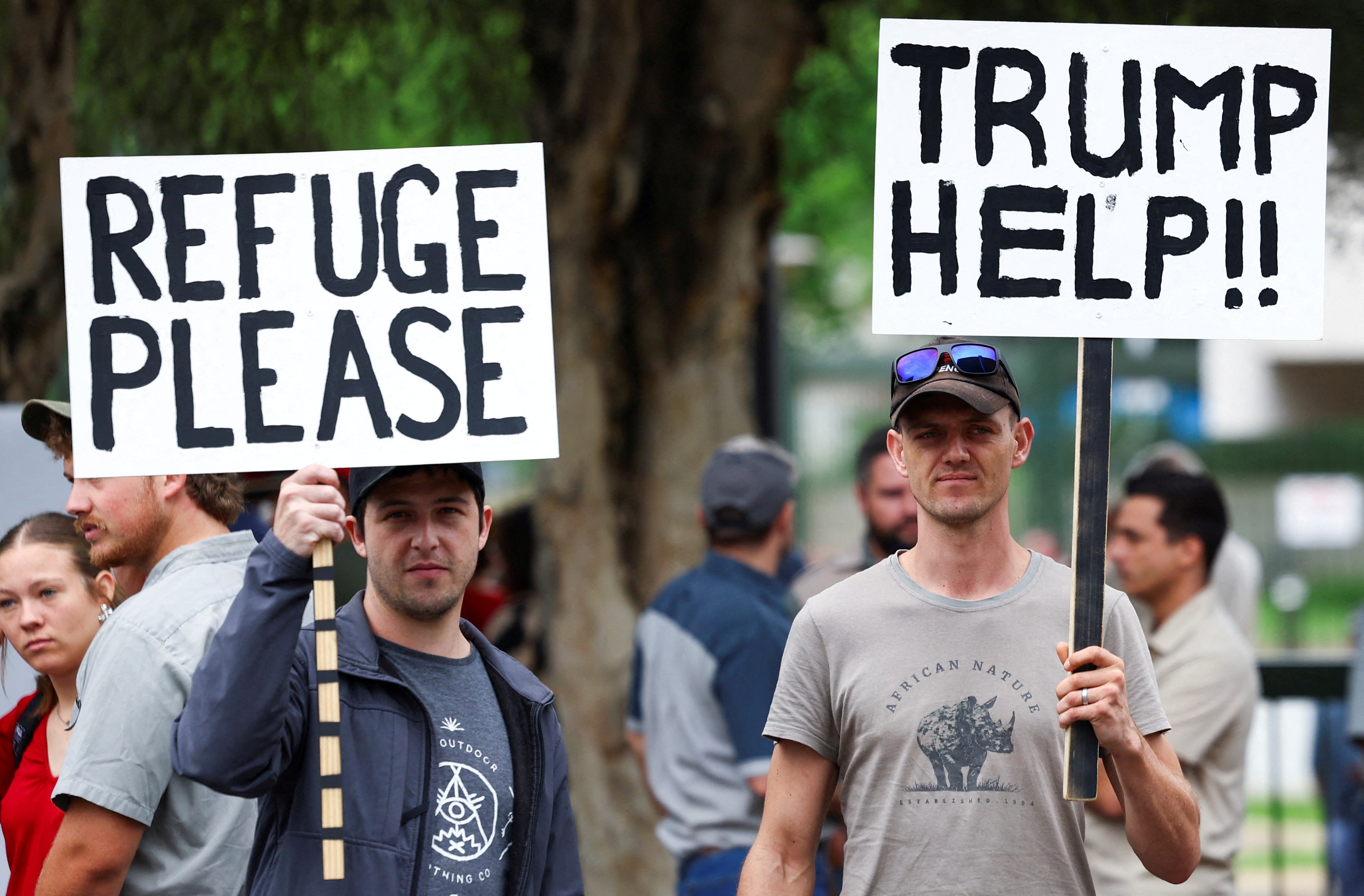 トランプ政権、南ア白人の難民受け入れへ 来週にも=米紙