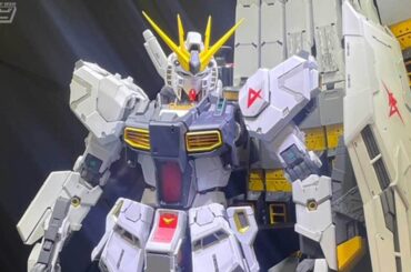 ガンプラ「PGU 1/60 νガンダム」を初公開！【第63回静岡ホビーショー（2025）速報レポート】BANDAI SPIRITS ガンプラ編①