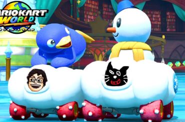 【2人実況】凄すぎて大興奮の『 1位を10回取るまで終われないマリオカートワールド』