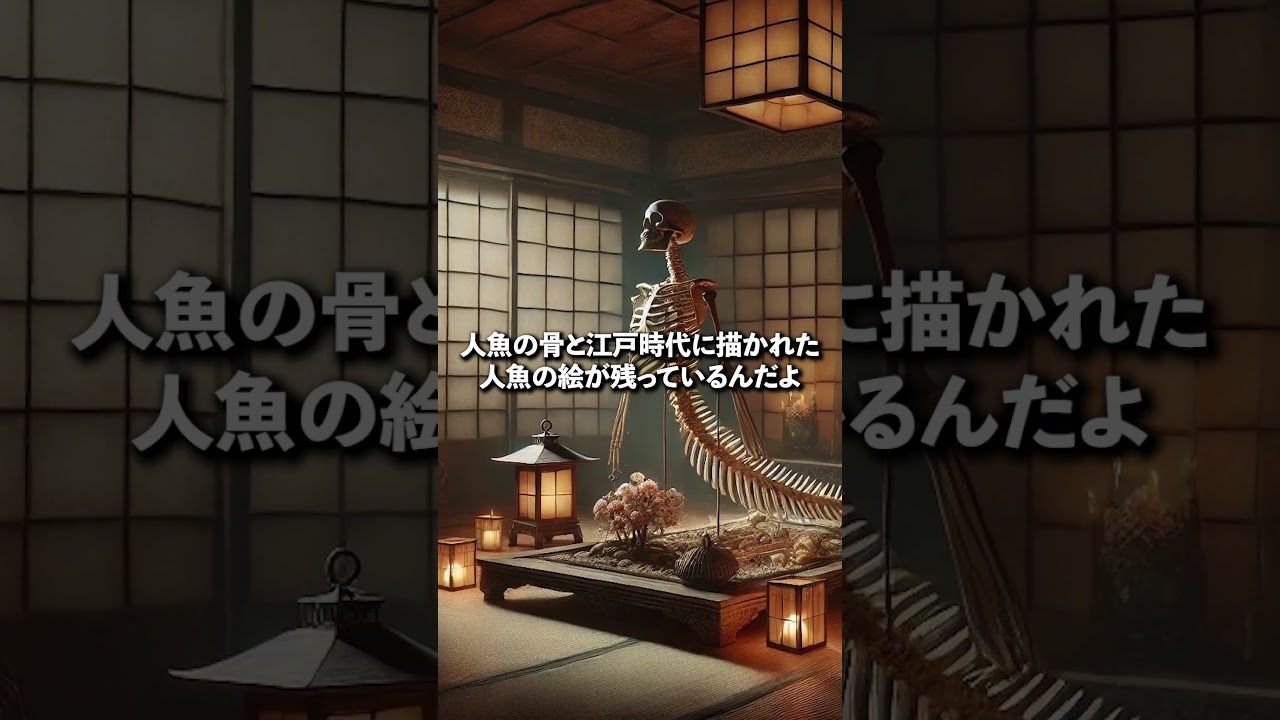 福岡県に人魚の骨が埋葬されてる