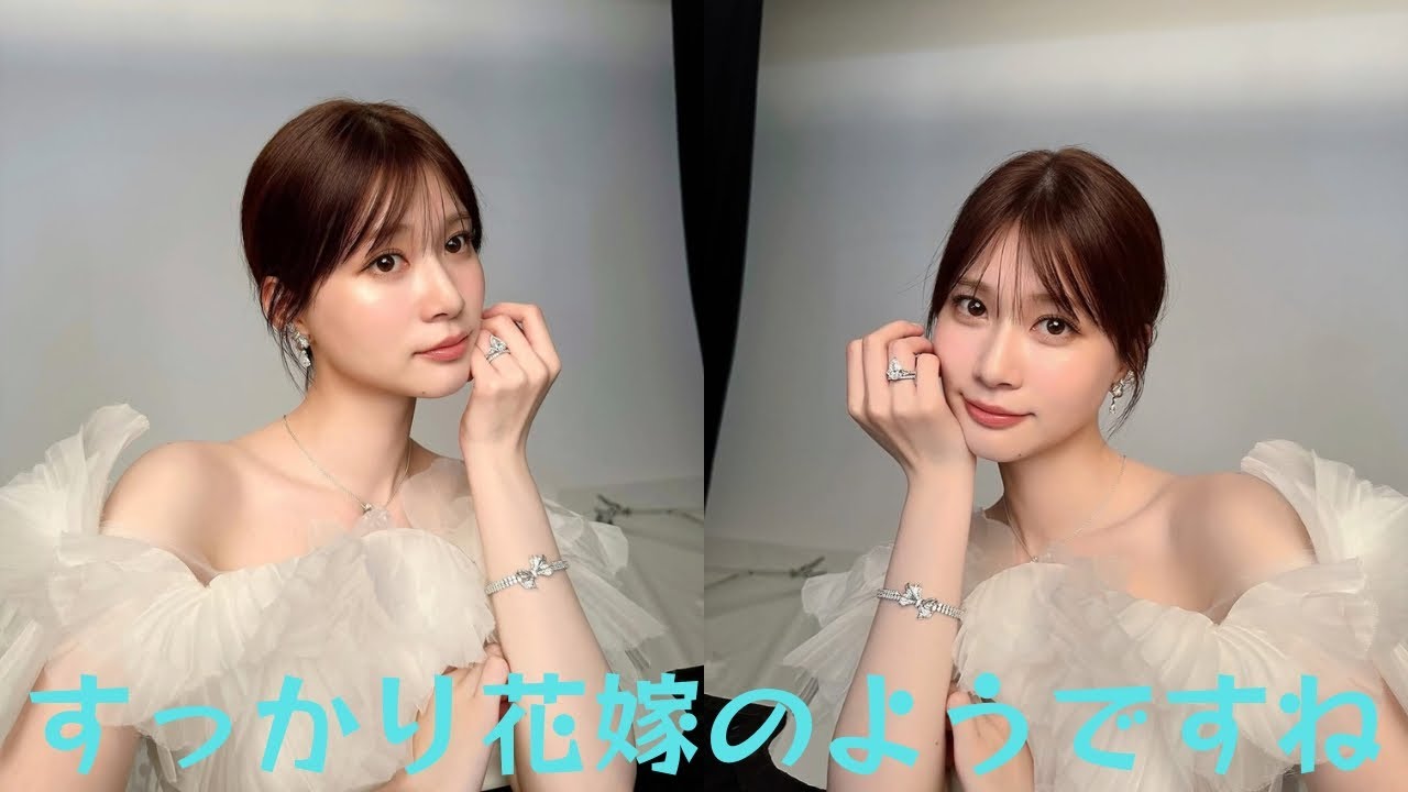 生見愛瑠が“理想の花嫁”に!ジュエリー纏い魅せた純白の美しさ「お姫様みたい」と大反響