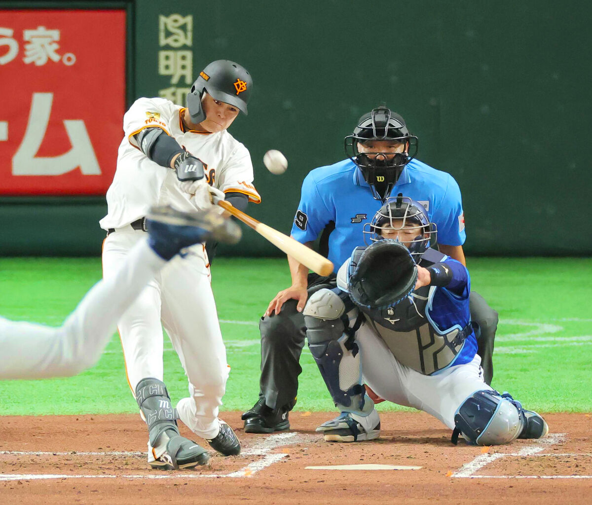 【巨人】阿部監督、中山礼都のプロ初本塁打は「完璧だった」5年目で念願の一発に成長を実感「1年目とかと全く違う」 – スポーツ報知 2回無死、右越えに先制ソロ本塁打を放つ中山礼都(カメラ・山崎 賢人)