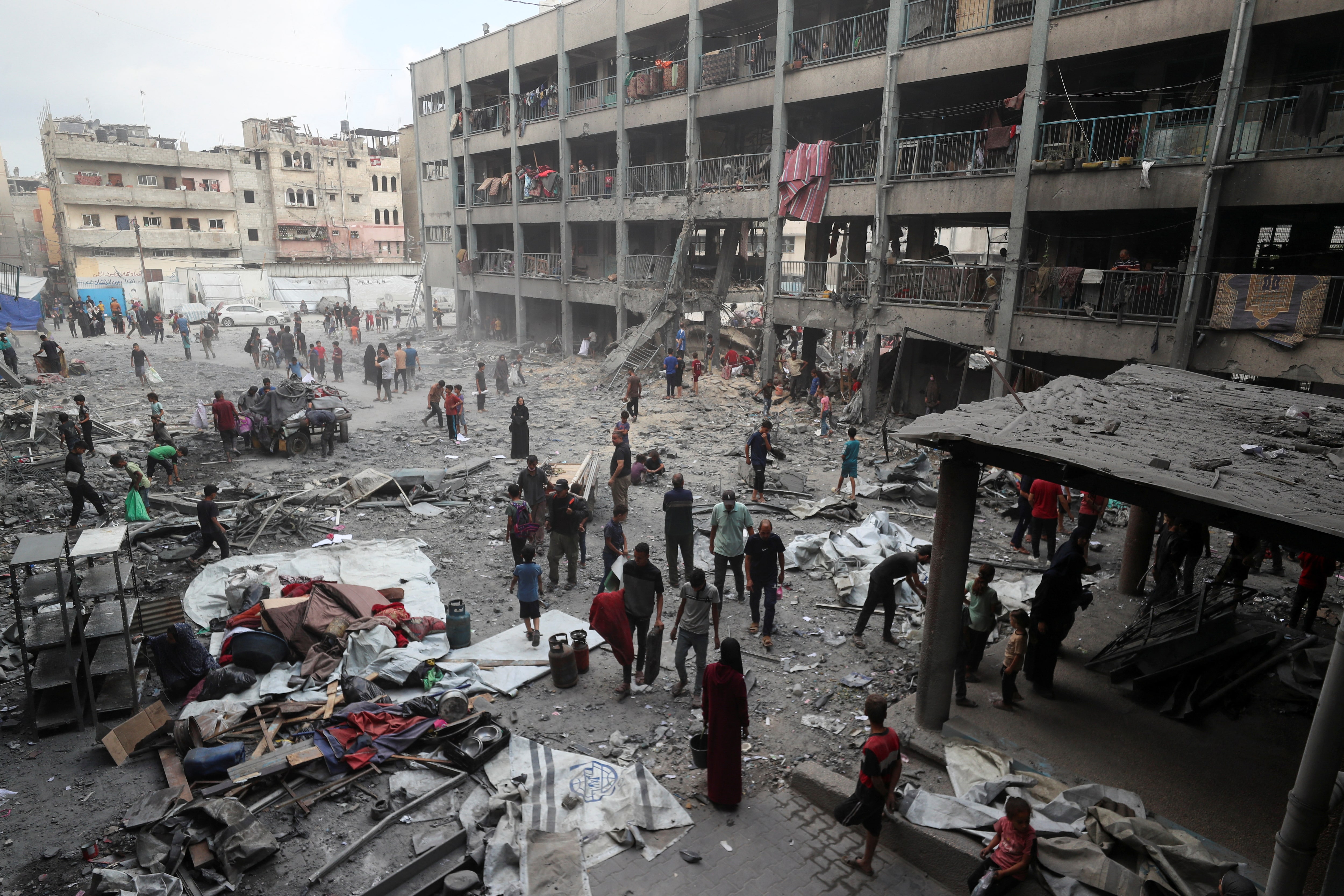 イスラエル軍、ガザ北部で大規模爆撃　死者数は38人に
